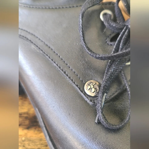 John Fluevog Black Leather Women's Shoes - Picture 9 of 9